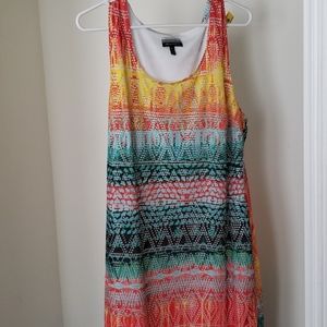 A dress great for summer and was worn once.